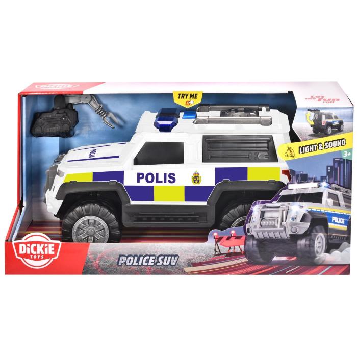 Dickie Toys Polis-SUV med ljud och ljus - Dickie Toys