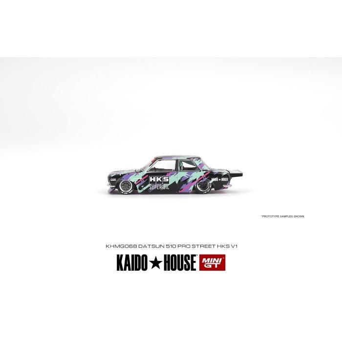 Mini GT Datsun 510 Pro Street HKS V1 - Kaido House x Mini GT - 1:64