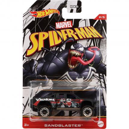 Hot Wheels Sandblaster - Ford F-150 Raptor - Spider-Man - Hot Wheels