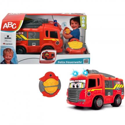ABC IRC Felix Fire - Radiostyrd brandbil från 2 år - ABC