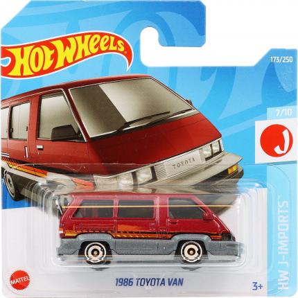 Hot Wheels 1986 Toyota Van - Röd - Hot Wheels