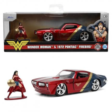 Jada Toys Wonder Woman & 1972 Pontiac Firebird - Jada Toys - 1:32