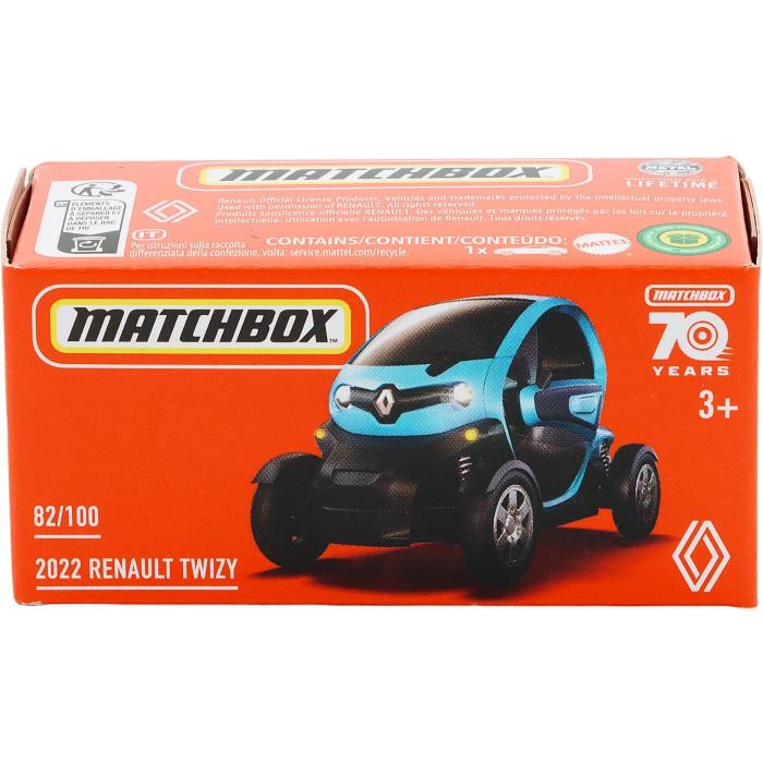 Matchbox 2022 Renault Twizy - Bl - Power Grab - Matchbox