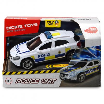 Dickie Toys Polisbil - Mercedes-Benz - Ljud och Ljus - Dickie Toys