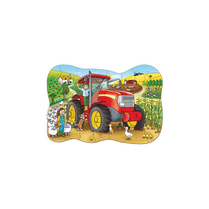 Orchard Toys Big Tractor - Traktorpussel frn Orchard Toys
