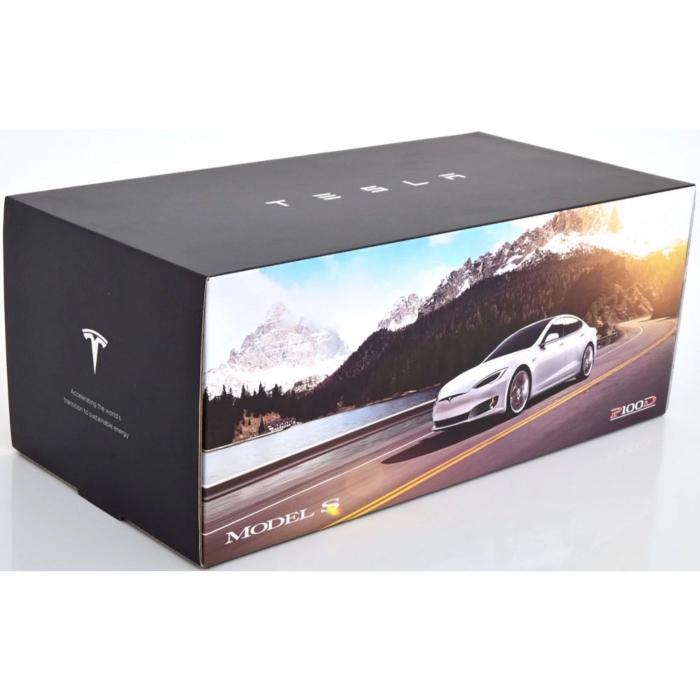  Tesla Model S P100D - 2016 - Grmetallic - 1:18