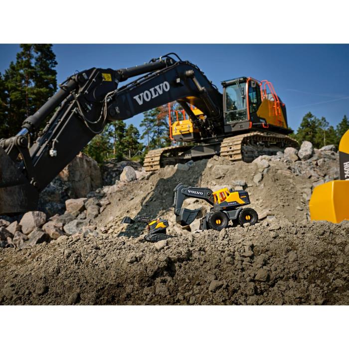 Dickie Toys Volvo On-site Excavator - Grvmaskin - Dickie Toys