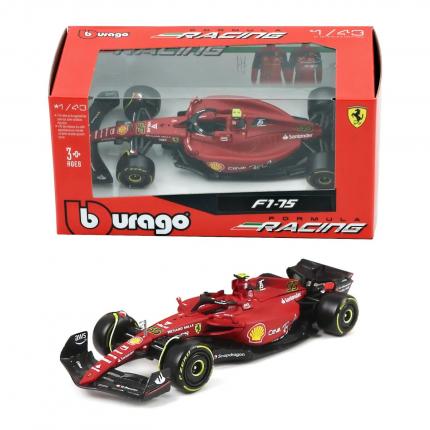 Bburago F1 - Ferrari - F1-75 - C Sainz #55 - Bburago - 1:43