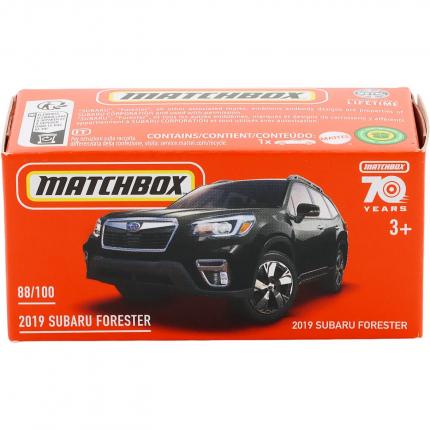 Matchbox 2019 Subaru Forester - Mörkblå - Power Grab - Matchbox