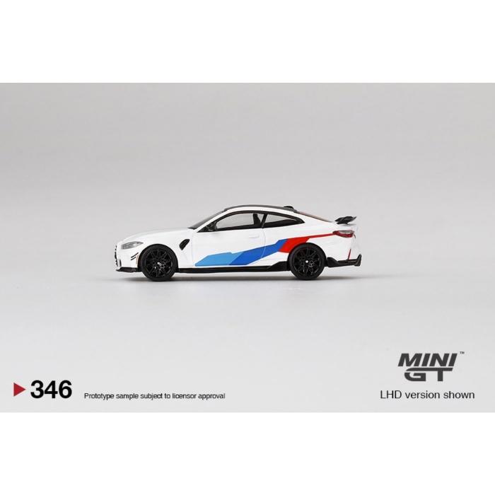 Mini GT BMW M4 M-Performance - Alpine White - 346 - Mini GT - 1:64