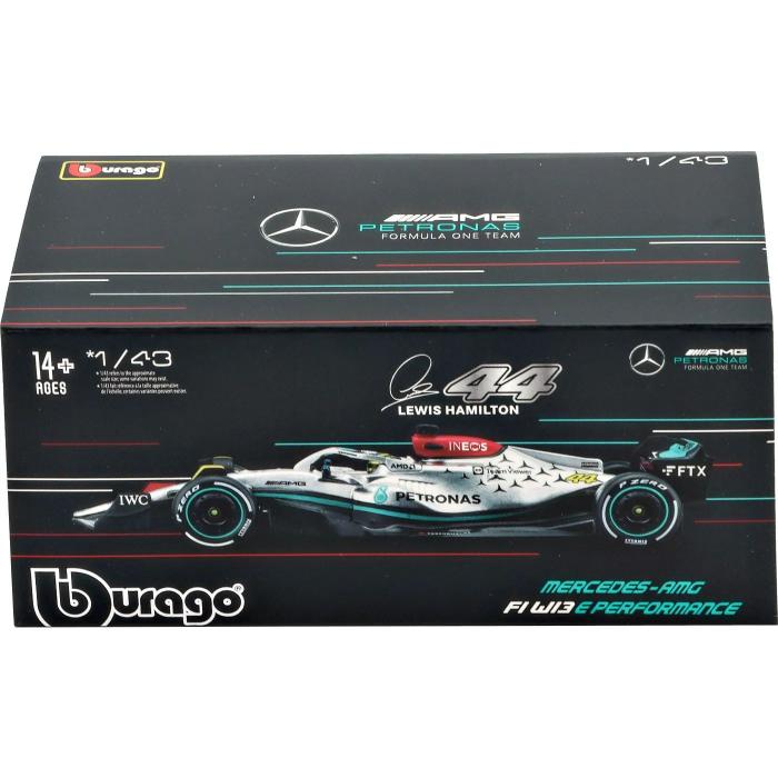 Bburago F1 - Mercedes-AMG - W13 - Lewis Hamilton #44 - Bburago 1:43