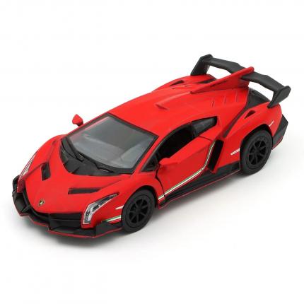 Kinsmart Lamborghini Veneno - Kinsmart - 1:36 - Röd