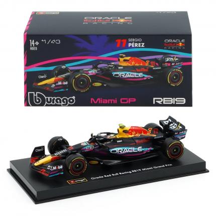 Bburago Red Bull - RB19 - Miami GP - Sergio Perez - Bburago - 1:43