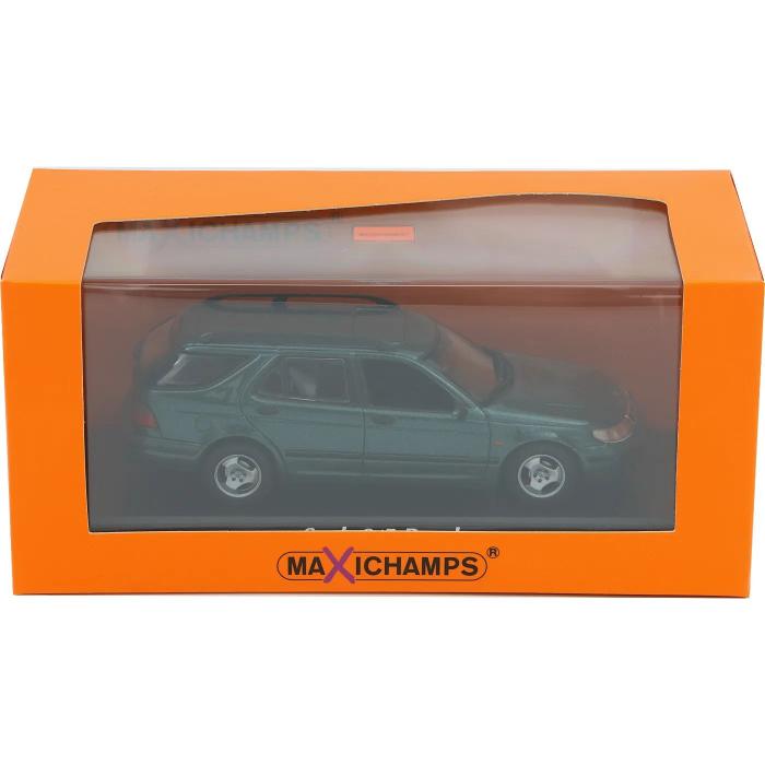 Minichamps Saab 9-5 Break - 1999 - Mrkgrn - Maxichamps - 1:43