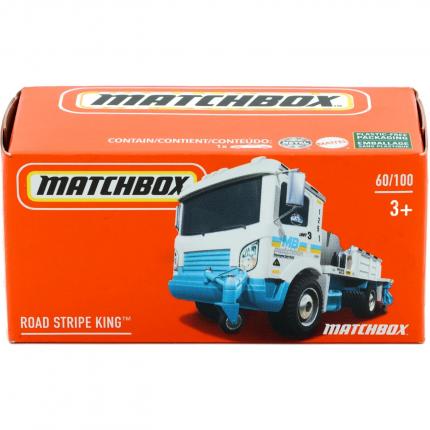 Matchbox Road Stripe King - Vit - Power Grab - Matchbox