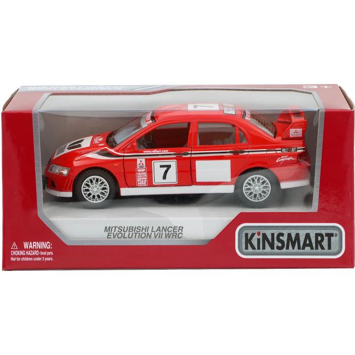 Kinsmart Mitsubishi Lancer Evolution VII WRC - Rd - Kinsmart - 1:36