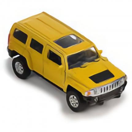 Welly Hummer H3 - Gul - Welly