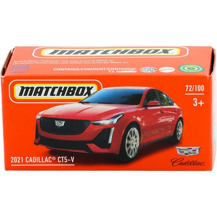 Matchbox 2021 Cadillac CT5-V - Rd - Power Grab - Matchbox