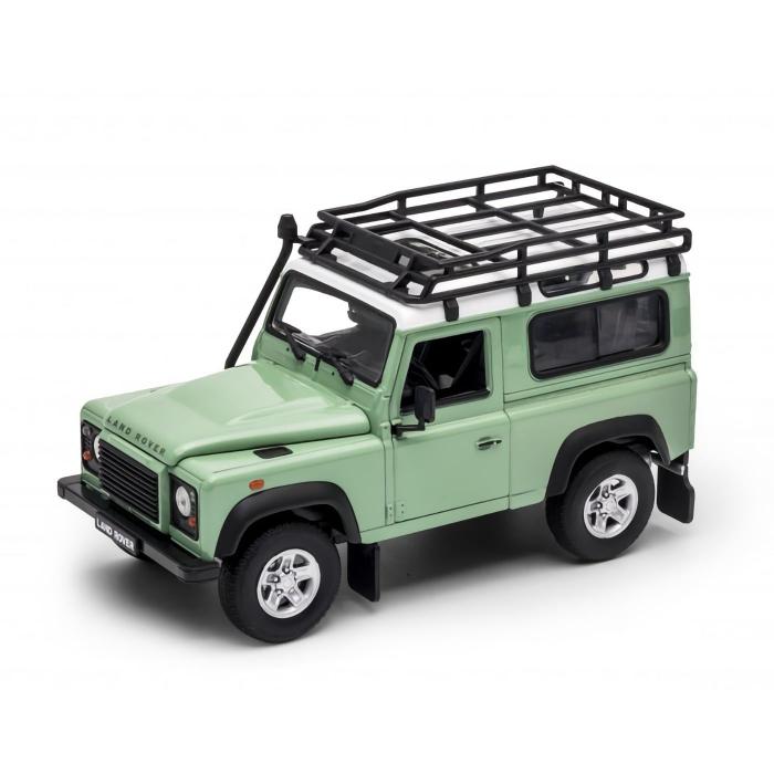 Welly Land Rover Defender - Grn - 1:24 - Welly