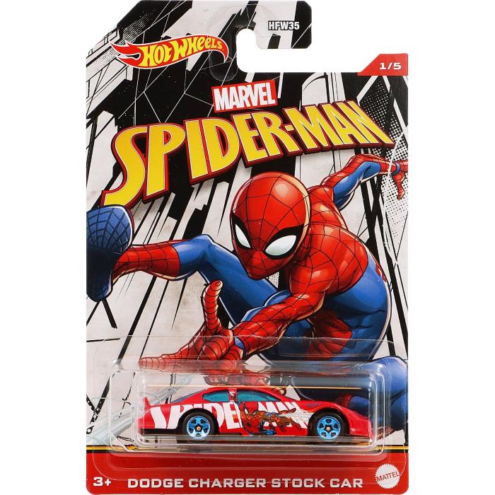 Hot Wheels Dodge Charger Stock Car - Spider-Man - Hot Wheels