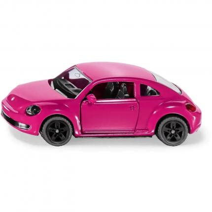 Siku Volkswagen Beetle - Rosa - Klistermärken blommor - 7,5 cm