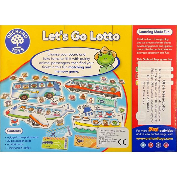 Orchard Toys Let's Go Lotto