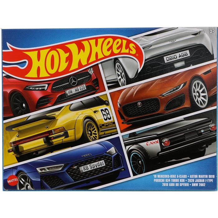Hot Wheels European Speed Machines - 6-pack - Hot Wheels