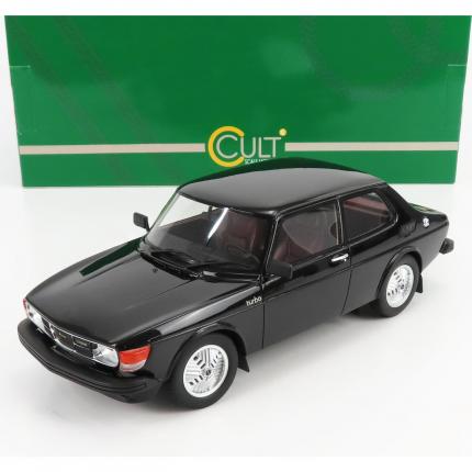 Cult Scale Models Saab 99 Turbo 1978 - Svart - Cult Scale Models - 1:18