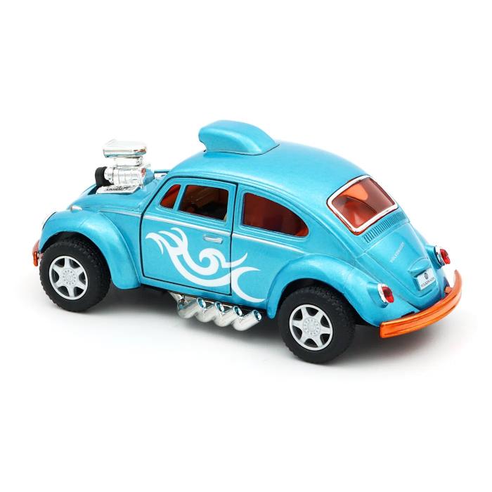 Kinsmart Volkswagen Beetle Custom Dragracer - Bl - Kinsmart - 1:32