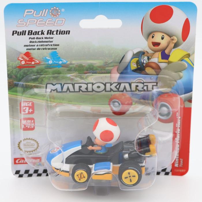 Carrera Mario Kart - Toad - leksaksbil med pullback