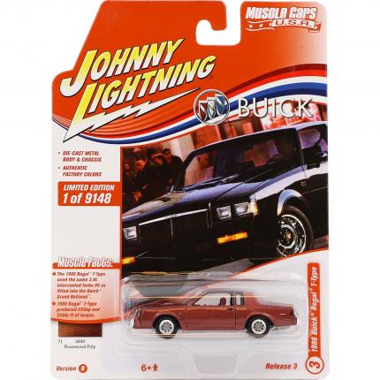Johnny Lightning 1986 Buick Regal T-Type - Johnny Lightning - 1:64