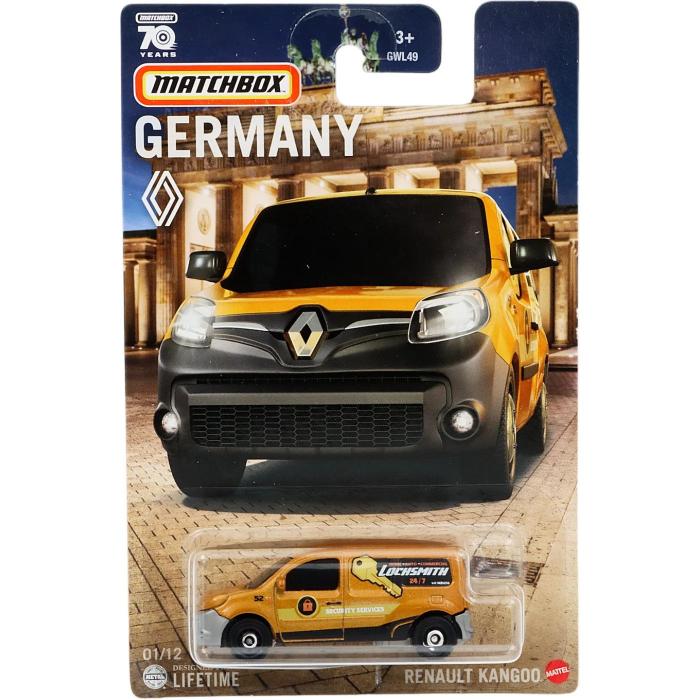 Matchbox Renault Kangoo - Brons - Germany 1/12 - Matchbox