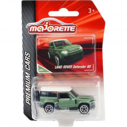 Majorette Land Rover Defender 90 - Grön - Premium Cars - Majorette