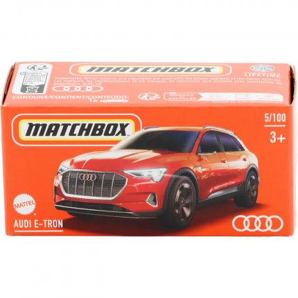 Matchbox Audi E-Tron - Röd - Power Grab - Matchbox
