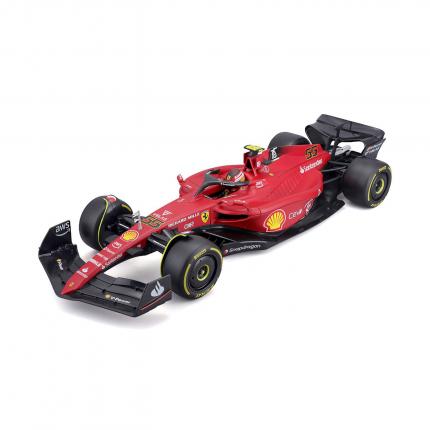 Bburago F1 - Ferrari - F1-75 - Carlos Sainz #55 - Bburago - 1:18