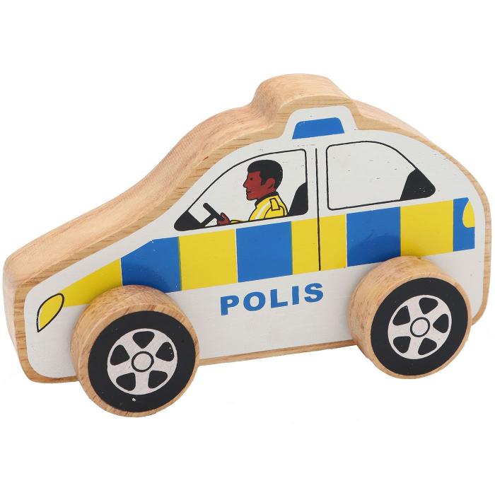Lanka Kade Fynd - Polisbil i tr frn Lanka Kade