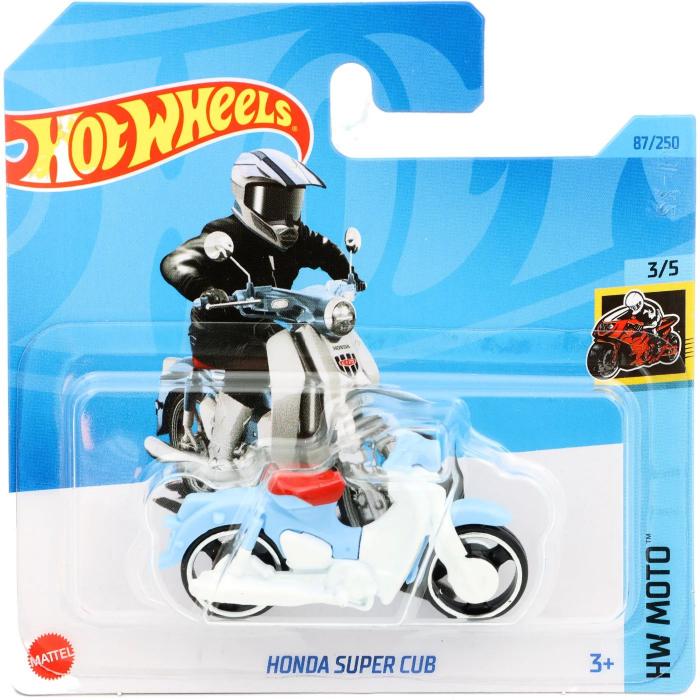 Hot Wheels Honda Super Cub - HW Moto - Bl - Hot Wheels
