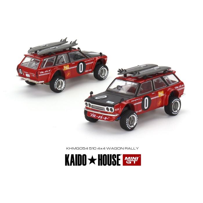 Mini GT Datsun 510 Wagon 4X4 - Kaido House - 054 - Mini GT - 1:64