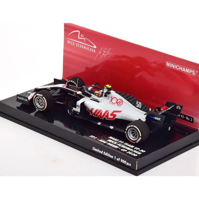 Minichamps Haas F1 Team Mick Schumacher Abu Dhabi GP 2020 - Minichamps