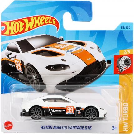 Hot Wheels Aston Martin Vantage GTE - HW Turbo - Vit - Hot Wheels