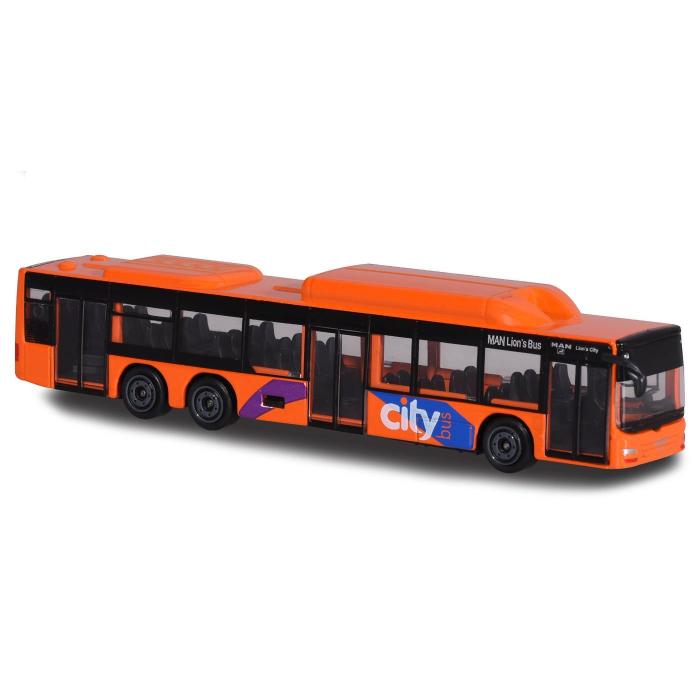 Majorette MAN Lion's City C - Orange - City Bus - Majorette