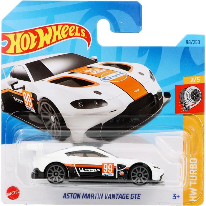 Hot Wheels Aston Martin Vantage GTE - HW Turbo - Vit - Hot Wheels