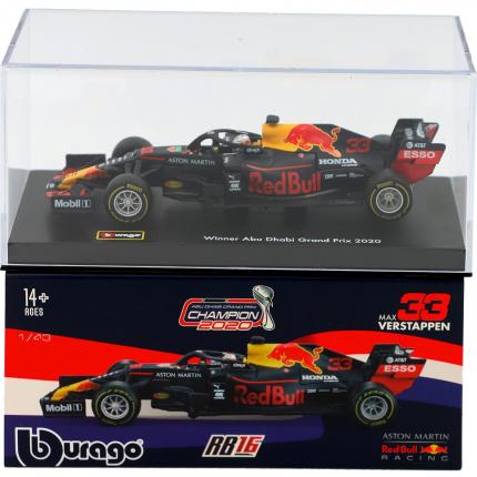 Bburago Red Bull Honda RB16 Verstappen 33 2020 - Bburago - 1:43