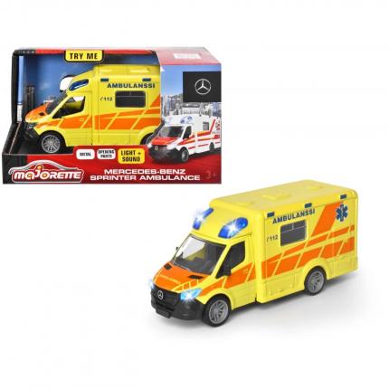 Majorette Finsk Ambulans - Mercedes-Benz - Majorette Grand Series