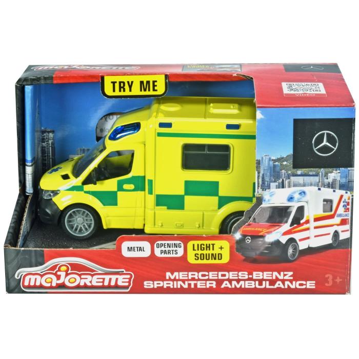 Majorette Mercedes-Benz Sprinter Ambulance - Majorette Grand Series