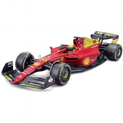 Bburago Ferrari - F1-75 - Leclerc #16 - Italian GP - Bburago - 1:18