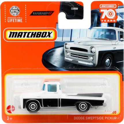 Matchbox Dodge Sweptside Pickup - Vit - Matchbox 70 Years - Matchbox
