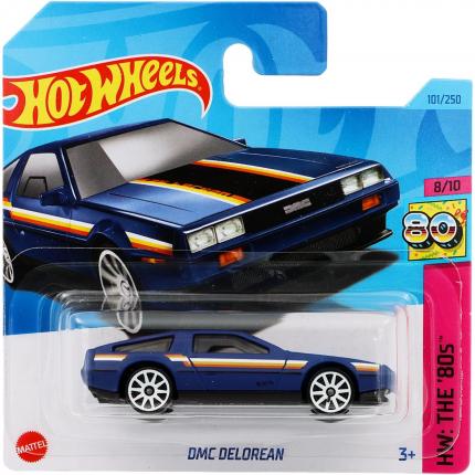 Hot Wheels DMC Delorean - HW: The '80s - Blå - Hot Wheels