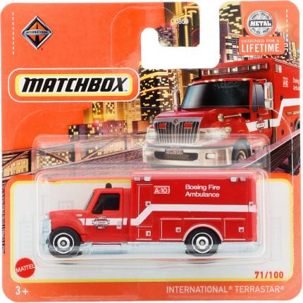 Matchbox International Terrastar - Ambulans - Röd - Matchbox