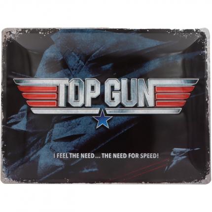 Nostalgic-Art Top Gun - Plåtskylt - 40x30 cm